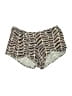 Cameo Animal Print Gold Shorts Size S - photo 1