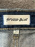 STUDIO BLUE Stripes Blue Jeans Size 26 waist - photo 7
