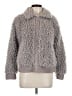 BCBGeneration Gray Faux Fur Jacket Size M - photo 1