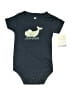 Hb 100% Cotton Graphic Blue Short Sleeve Onesie Size 9-12 mo - photo 1