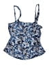 South Point Paisley Blue Swimsuit Top Size 12 - photo 1
