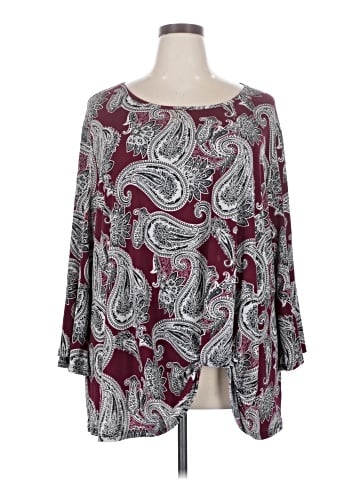 Cato 3/4 Sleeve Blouse (view 1)