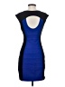 Express Color Block Blue Cocktail Dress Size 4 - photo 2