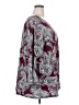 Cato Burgundy 3/4 Sleeve Blouse Size 26 - photo 4