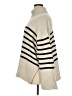 Gap 100% Cotton Stripes Ivory Turtleneck Sweater Size XL (tall) - photo 5