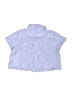 Crewcuts Stripes Blue Short Sleeve Button-Down Shirt Size 4 - 5 - photo 2
