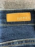 Justice Hearts Blue Jeans Size 12 - photo 3