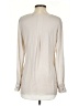 CAbi 100% Polyester Ivory Long Sleeve Blouse Size S - photo 2