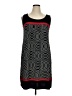 INTERMISSION Graphic Black Casual Dress Size 14 - photo 1