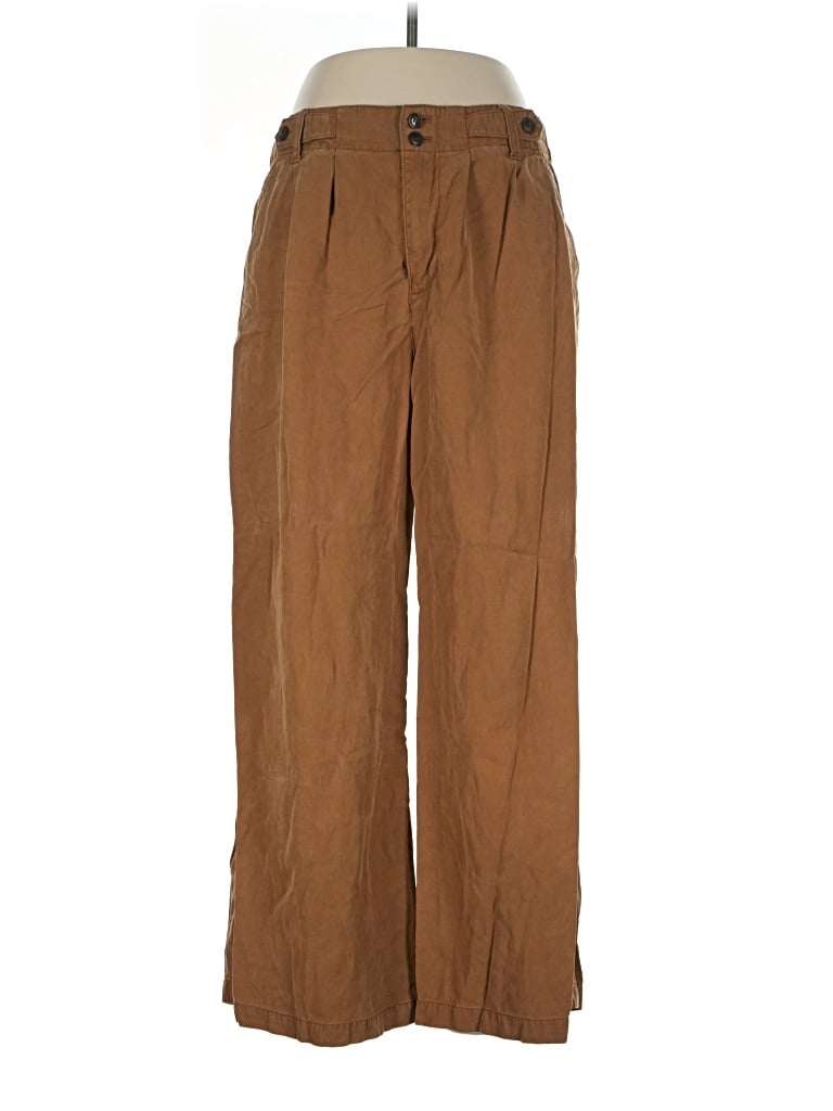 Pre-owned Madewell Casual Pants In Brown