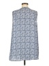 Fever 100% Polyester Blue Sleeveless Blouse Size M - photo 2