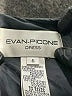 Evan Picone 100% Polyester Solid Black Cocktail Dress Size 6 - photo 7