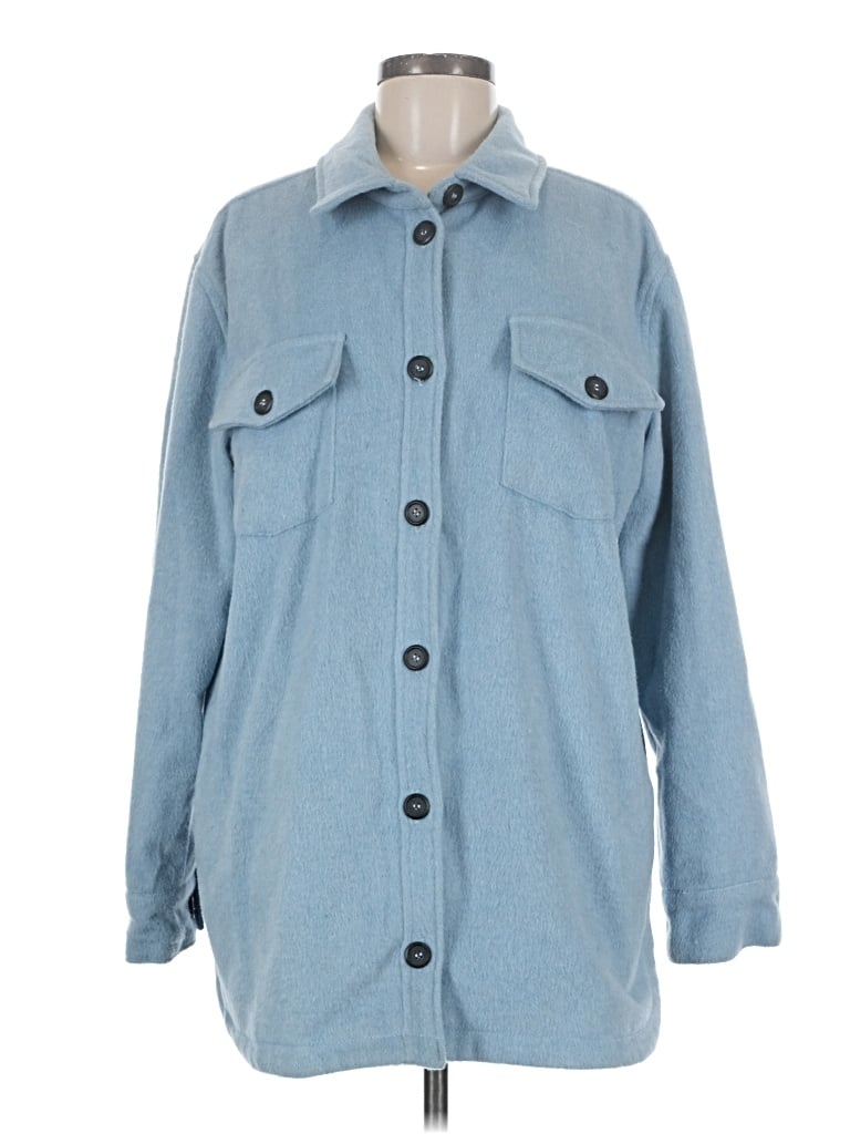 Pre-owned Thread & Supply Denim Jacket In Blue