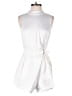 Glamorous 100% Polyester Solid White Romper Size S - photo 1