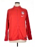 Nike 100% Polyester Red Track Jacket Size XL - photo 1