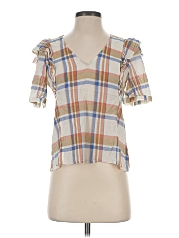 Madewell Short Sleeve Blouse (view 1)
