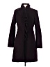 DKNY 100% Polyester Burgundy Coat Size 4 - photo 1