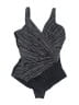 Miraclesuit Graphic Black One Piece Swimsuit Size L - photo 1