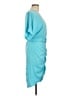 Trina Turk 100% Polyester Blue Cocktail Dress Size 10 - photo 4
