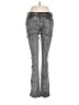 David Kahn Metallic Gray Jeans Size 28 waist - photo 1