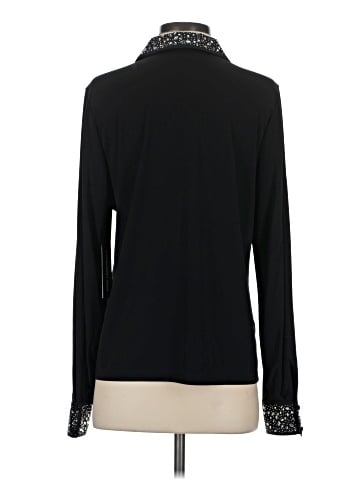 Karl Lagerfeld Paris Long Sleeve Blouse (view 2)