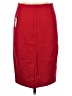 Attention Solid Red Formal Skirt Size M - photo 2