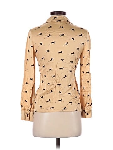 Topshop Long Sleeve Blouse (view 2)