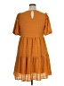 Rewind Orange Casual Dress Size XL - photo 2