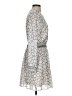 Greylin 100% Polyester Graphic Silver Cocktail Dress Size XS - photo 4