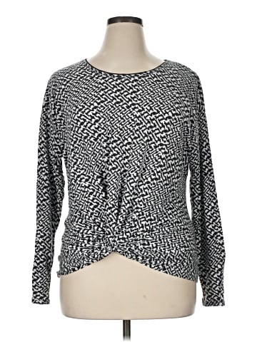 White House Black Market Long Sleeve Top (view 1)