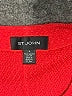 St. John Solid Red Poncho Size 6 - photo 7