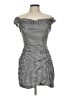 Zara Basic Houndstooth Gray Cocktail Dress Size L - photo 1