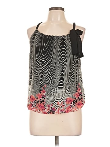 Wrapper Sleeveless Blouse (view 1)