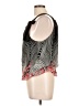 Wrapper 100% Polyester Black Sleeveless Blouse Size L - photo 5