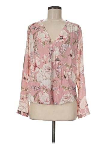 Pale Sky Long Sleeve Blouse (view 1)