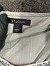 St. John Metallic Solid Silver Cocktail Dress Size 8 - photo 7