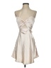 Selfie Leslie 100% Polyester Ivory Cocktail Dress Size XS - photo 1