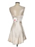 Selfie Leslie 100% Polyester Ivory Cocktail Dress Size XS - photo 2