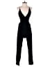 Express Solid Black Jumpsuit Size 2 - photo 1