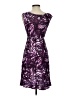 Mudd Print Purple Cocktail Dress Size S - photo 2