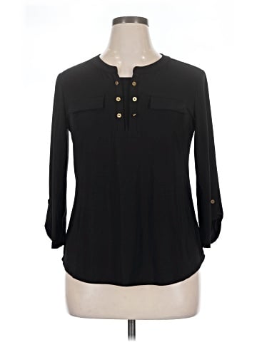 Perseption Concept Long Sleeve Blouse (view 1)