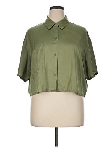 Abercrombie & Fitch Short Sleeve Blouse (view 1)