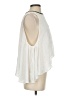 Freeway Ivory Sleeveless Blouse Size S - photo 4