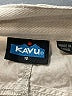 Kavu Solid Tan Khaki Shorts Size 12 - photo 3