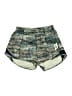 Lululemon Athletica Graphic Green Athletic Shorts Size 6 (tall) - photo 1
