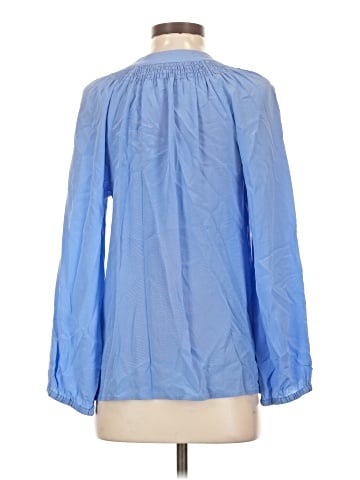 Lilly Pulitzer Long Sleeve Silk Top (view 2)