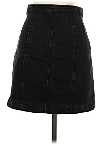 Tinseltown Denim Skirt (view 2)