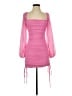 THATSSOFETCH 100% Polyester Pink Cocktail Dress Size 4 - photo 1