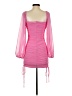 THATSSOFETCH 100% Polyester Pink Cocktail Dress Size 4 - photo 2