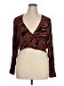 BP. 100% Rayon Brown Kimono Size 1X - photo 1